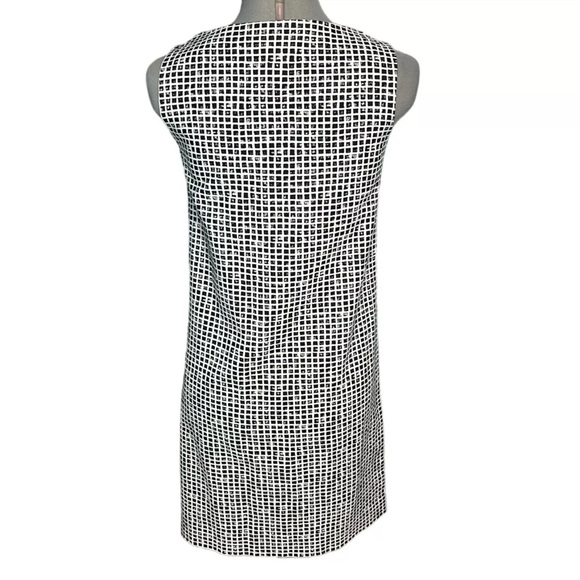 MaxMara Weekend Lavagna Black & White Shift Dress Checker Pattern Size 6 Womens - Picture 11 of 12